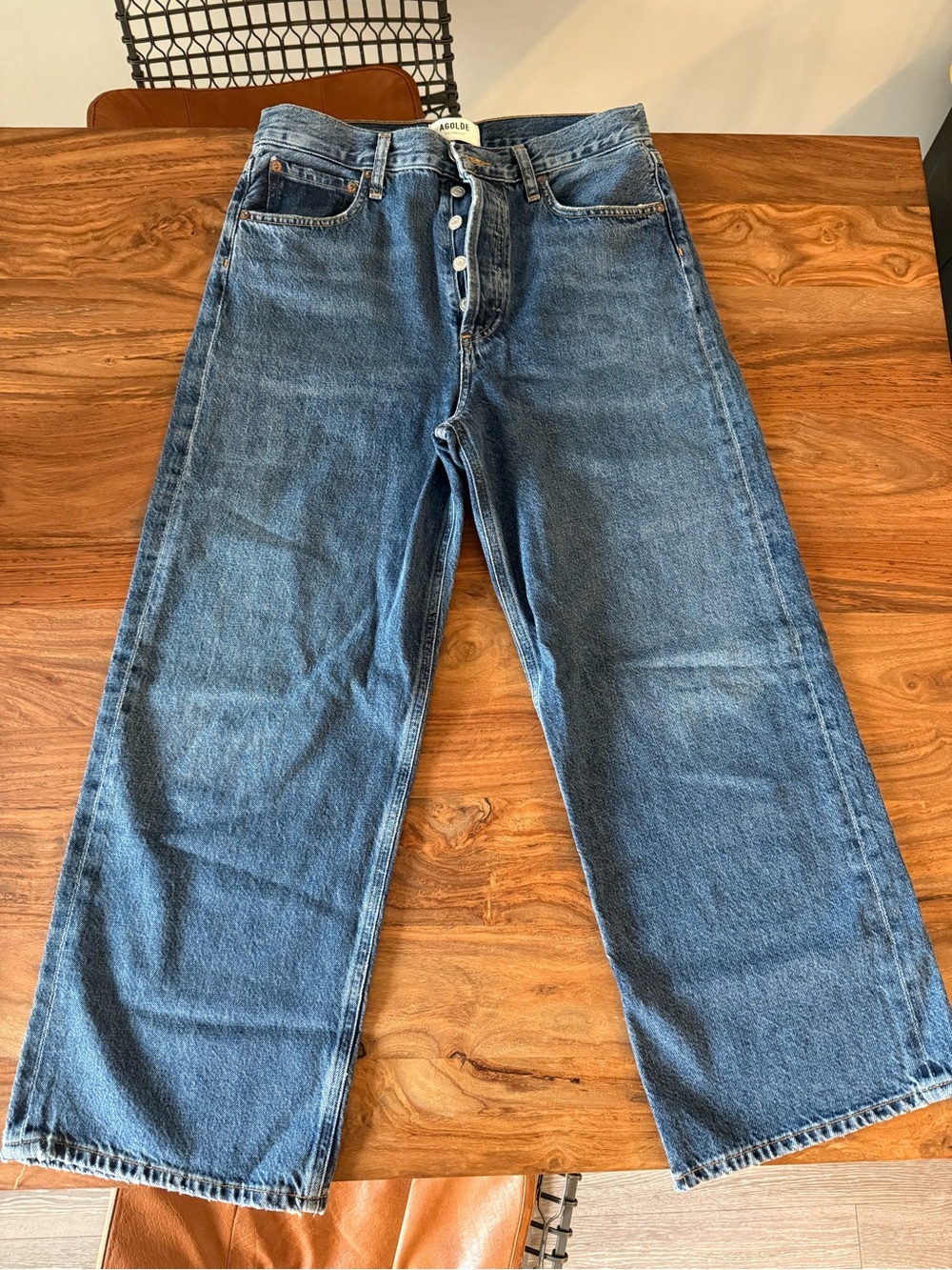 Agolde Ren Jeans in Medium Blue Wash
